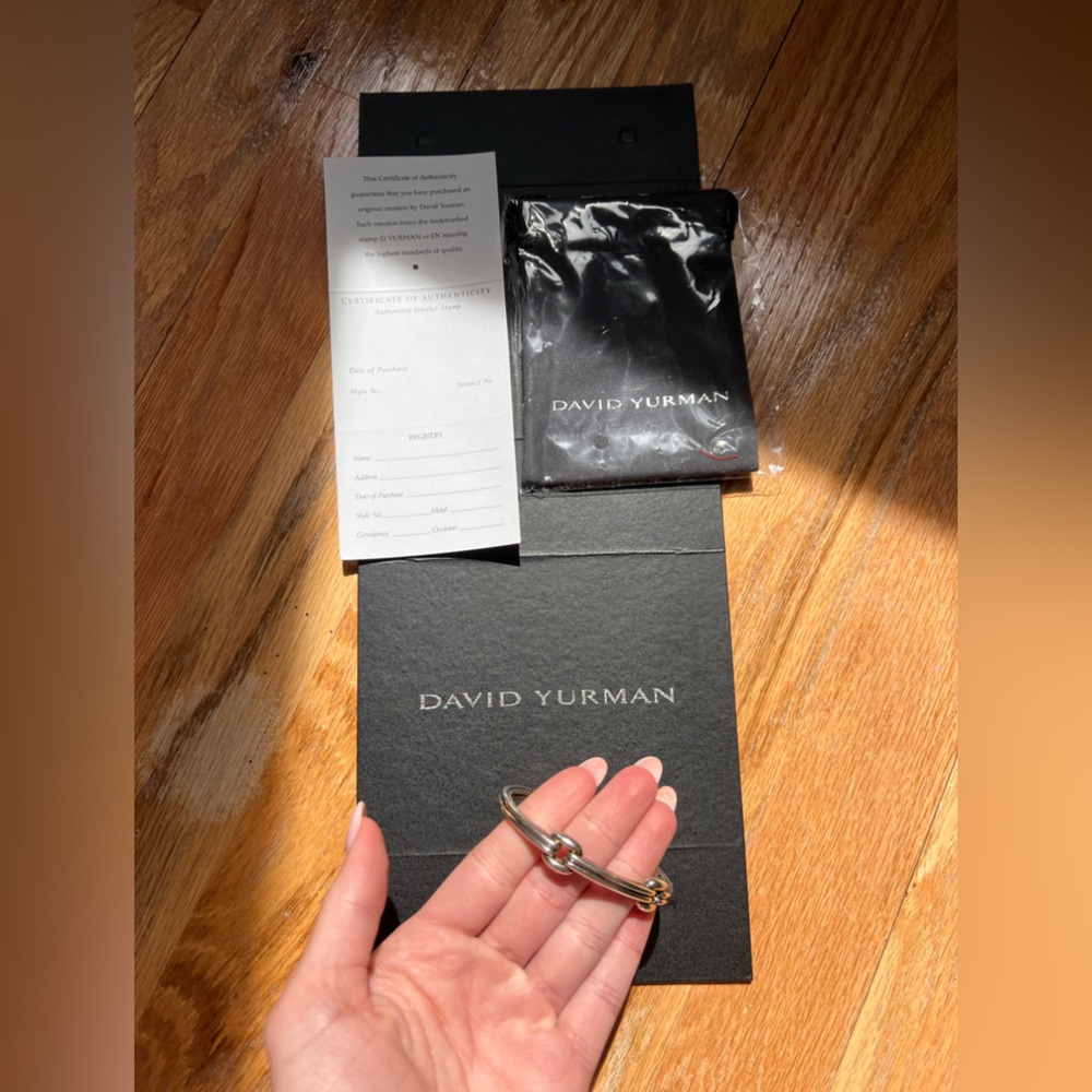 David Yurman Thoroughbred Double Link Bracelet